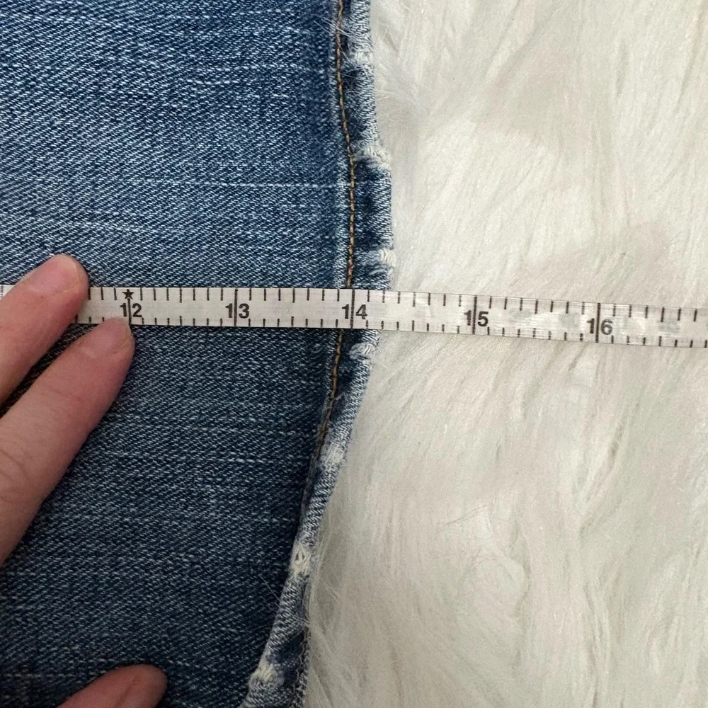 Vintage Y2K 90’s Inspired Indie Boho Festival Denim Patchwork Mini Skirt